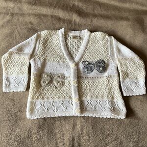 NWOT Crochet Toddler Sweater